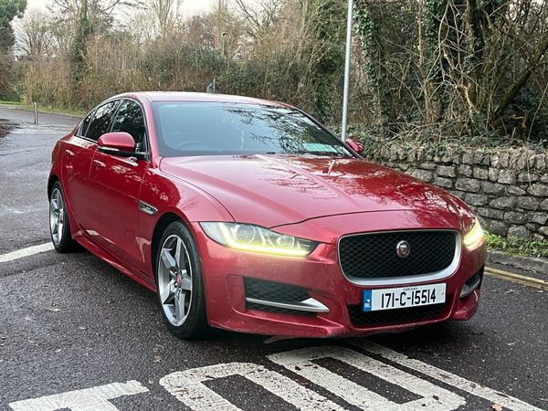Jaguar XE Saloon, Diesel, 2017, Red