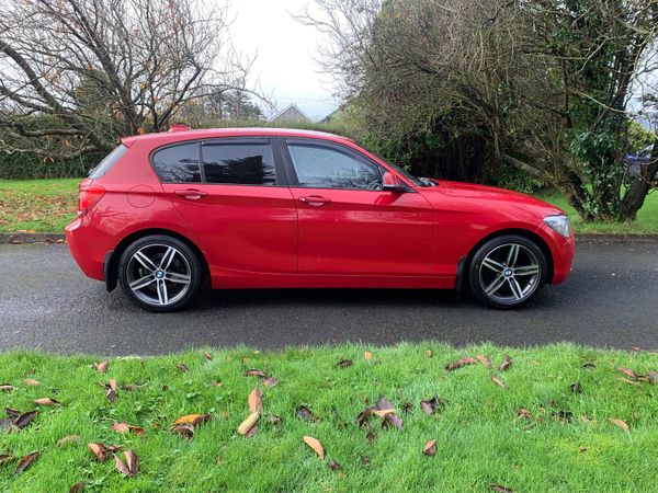 BMW 1-Series Hatchback, Diesel, 2012, Red