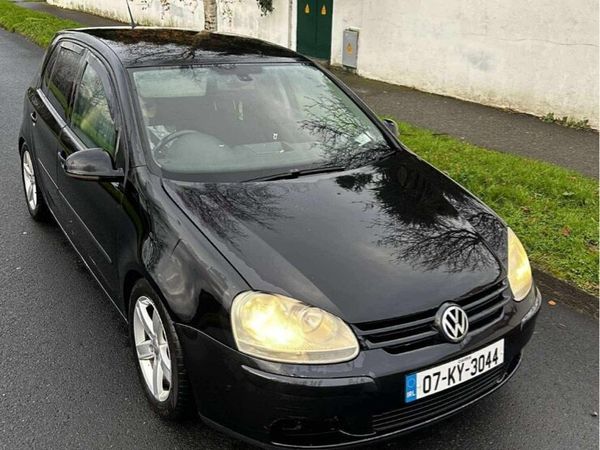Volkswagen Golf Hatchback, Petrol, 2007, Black