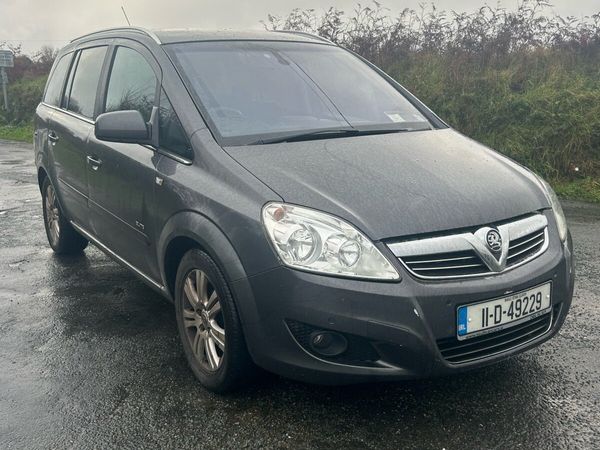 Vauxhall Zafira MPV, Diesel, 2011, Grey