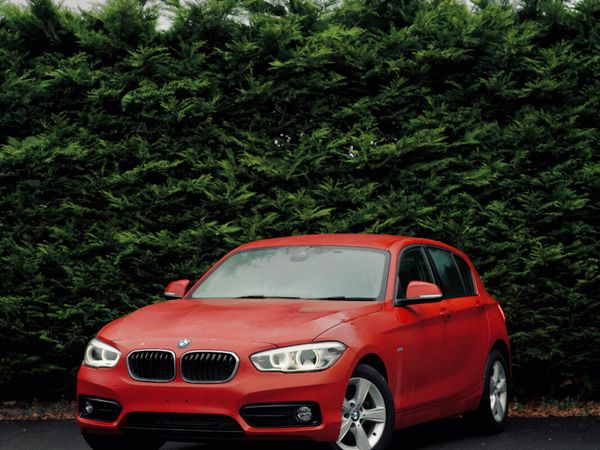 BMW 1-Series Hatchback, Diesel, 2017, Red