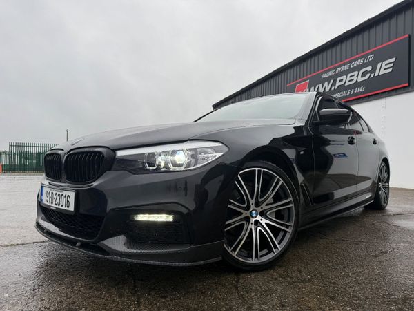 BMW 5-Series Saloon, Diesel, 2019, Black