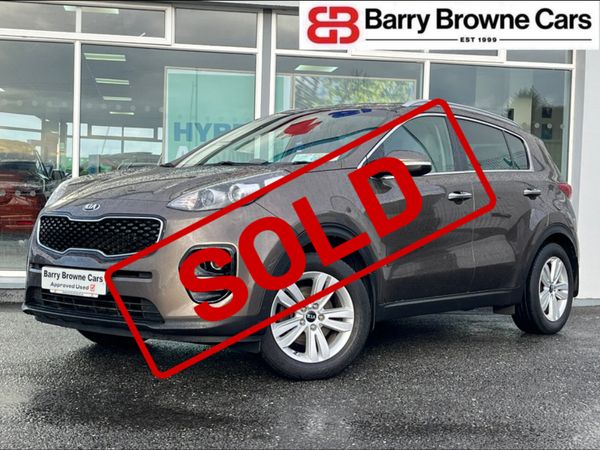 Kia Sportage MPV, Diesel, 2018, Brown