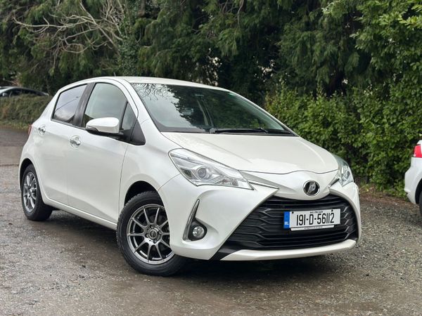 Toyota Vitz Hatchback, Petrol, 2019, White