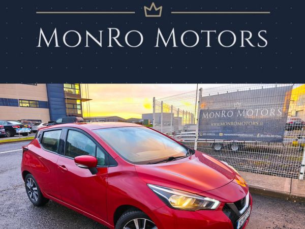 Nissan Micra Hatchback, Petrol, 2018, Red