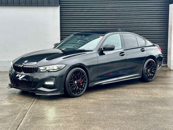 BMW 3-Series Saloon, Diesel Hybrid, 2021, Black