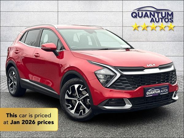 Kia Sportage SUV, Diesel, 2022, Red