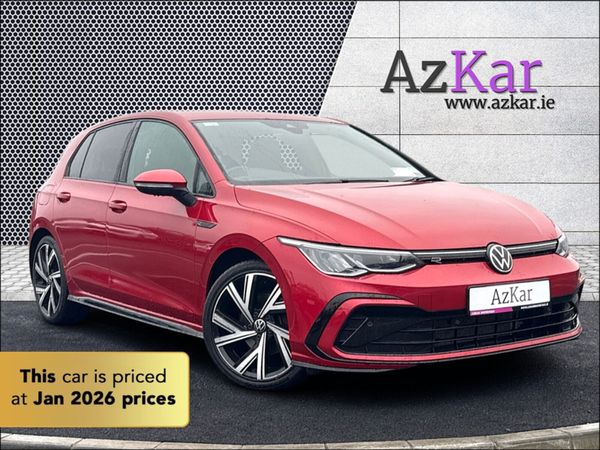 Volkswagen Golf Hatchback, Petrol, 2021, Red