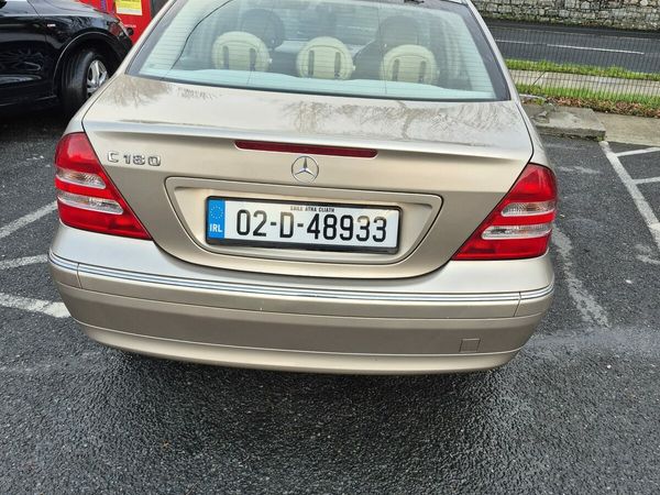 Mercedes-Benz C-Class Saloon, Petrol, 2002, Beige