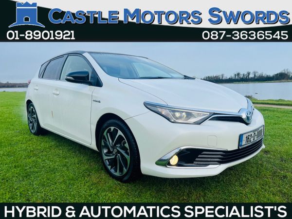 Toyota Auris Hatchback, Petrol Hybrid, 2016, White