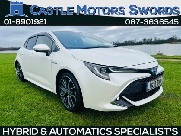 Toyota Corolla Hatchback, Petrol Hybrid, 2018, White