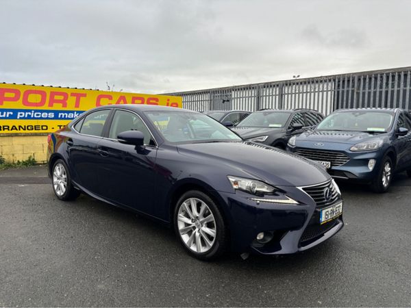 Lexus IS Saloon, Petrol Hybrid, 2015, Blue