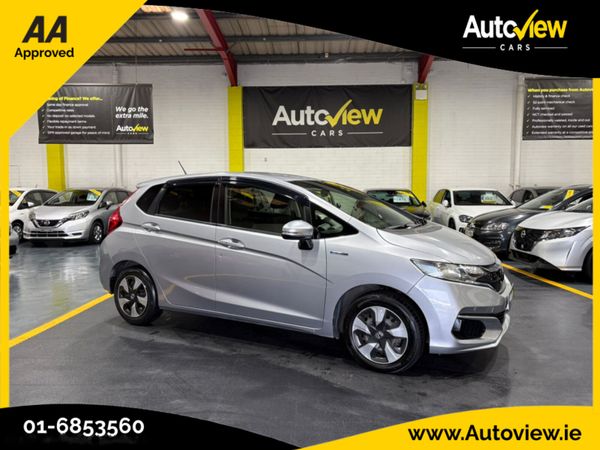 Honda Jazz Hatchback, Petrol Hybrid, 2019, Silver