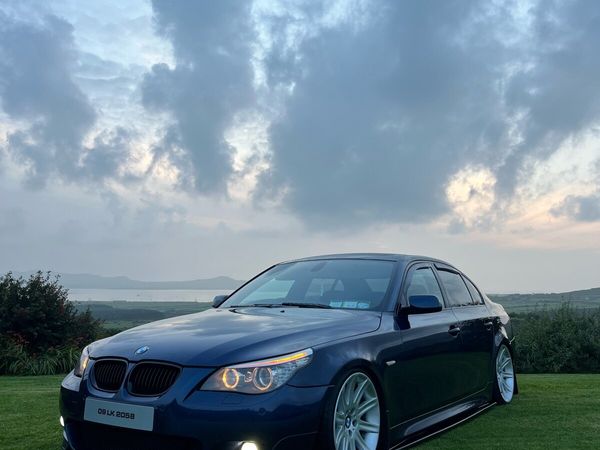 BMW 5-Series Saloon, Diesel, 2009, Blue