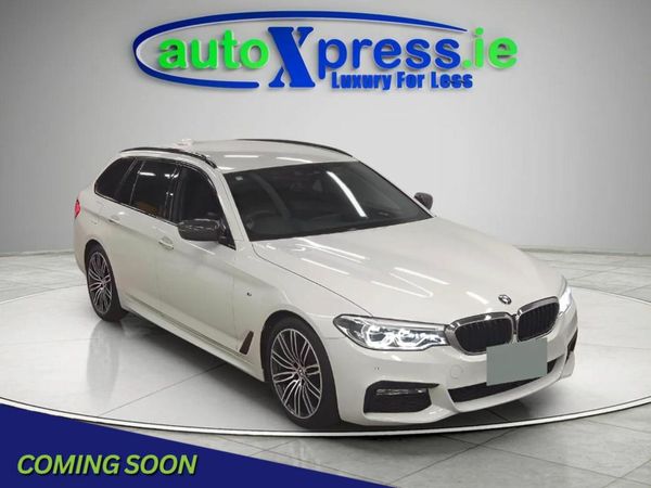 BMW 5-Series Estate, Diesel, 2017, White