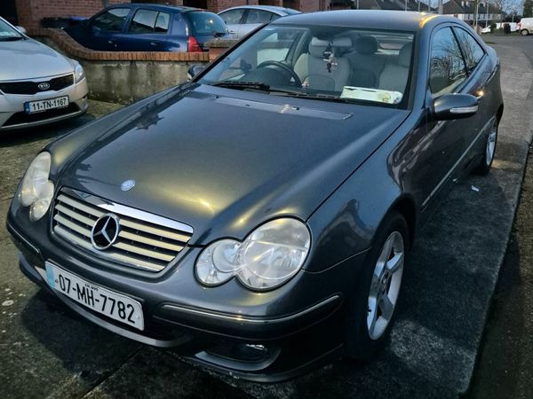 Mercedes-Benz C-Class Coupe, Petrol, 2007, Grey
