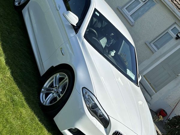 BMW 5-Series Saloon, Diesel, 2013, White