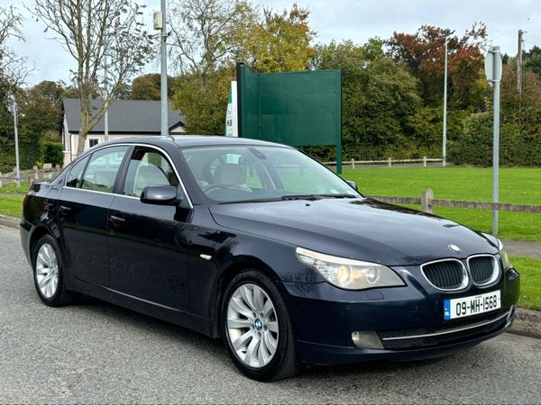 BMW 5-Series Saloon, Diesel, 2009, Blue