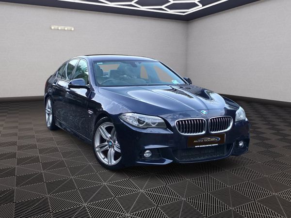 BMW 5-Series Saloon, Diesel, 2014, Blue