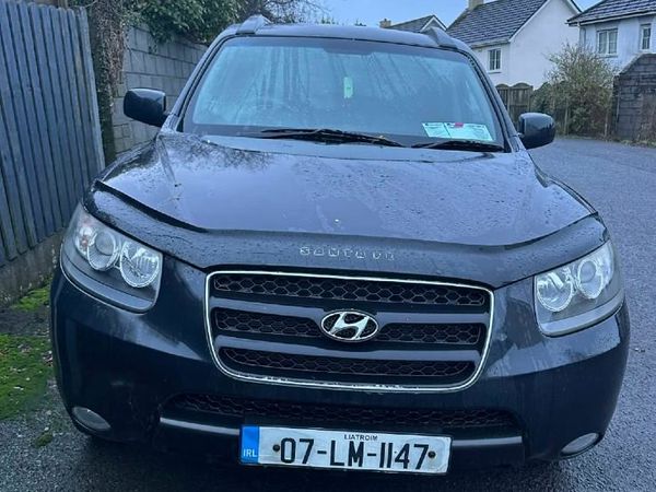 Hyundai Santa Fe SUV, Diesel, 2007, Black