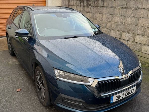 Skoda Octavia Estate, Diesel, 2021, Blue