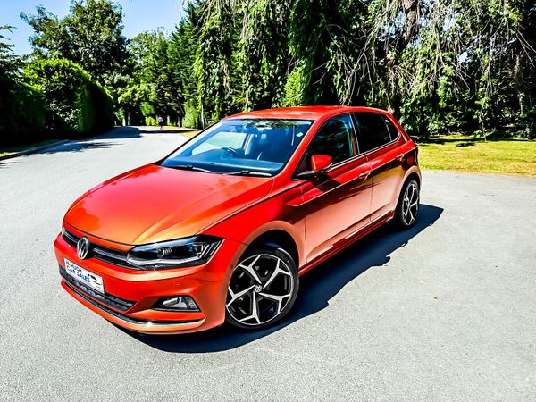Volkswagen Polo Hatchback, Petrol, 2018, Orange