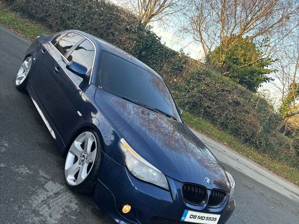 BMW 5-Series Saloon, Diesel, 2008, Blue