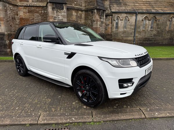 Land Rover Range Rover Sport SUV, Diesel, 2017, White