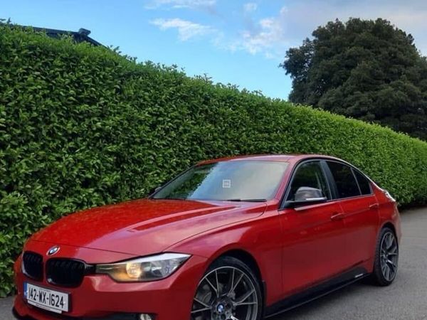 BMW 3-Series Saloon, Diesel, 2014, Red
