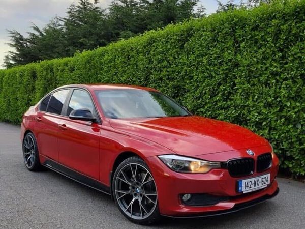 BMW 3-Series Saloon, Diesel, 2014, Red