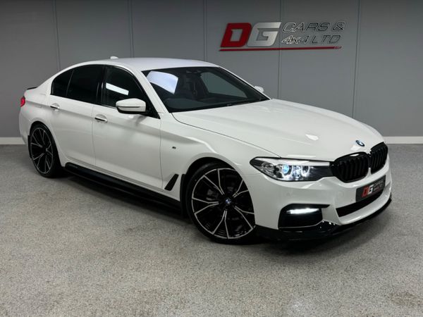 BMW 5-Series Saloon, Diesel, 2017, White