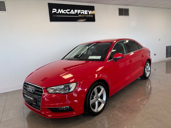 Audi A3 Saloon, Petrol, 2016, Red