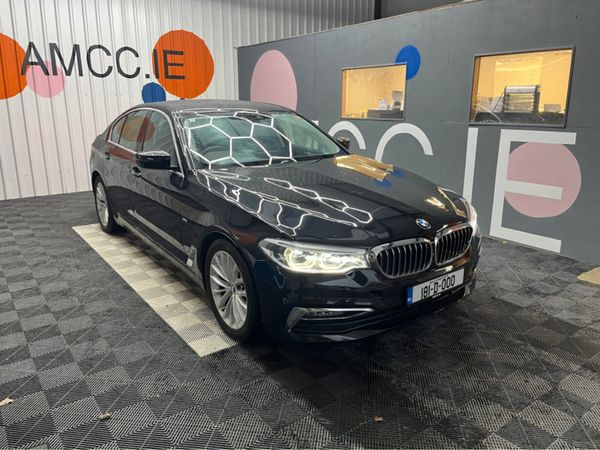 BMW 5-Series Saloon, Diesel, 2018, Black