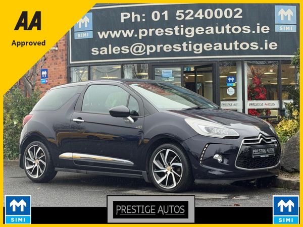 Citroen DS 3 Hatchback, Diesel, 2015, Blue