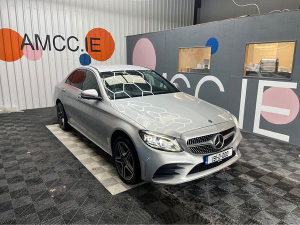 Mercedes-Benz C-Class Saloon, Diesel, 2019, Silver