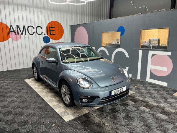 Volkswagen Beetle Hatchback, Petrol, 2018, Blue