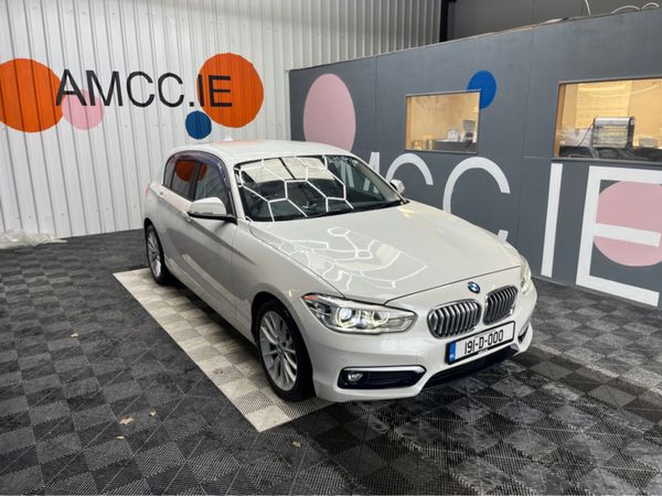 BMW 1-Series Hatchback, Diesel, 2019, White