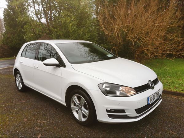 Volkswagen Golf Hatchback, Diesel, 2016, White