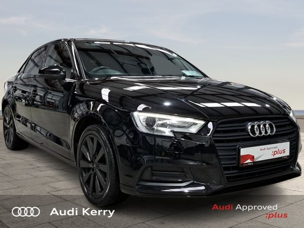 Audi A3 Saloon, Petrol, 2017, Black