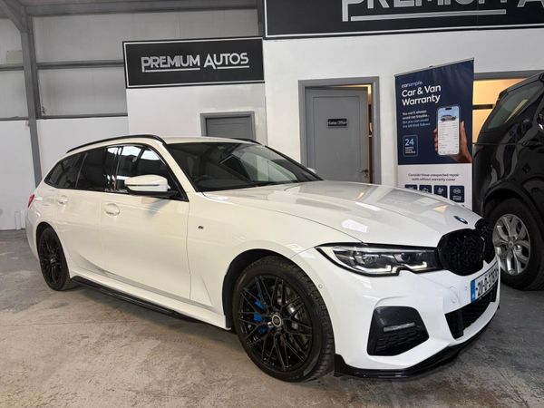 BMW 3-Series Estate, Petrol Plug-in Hybrid, 2021, White