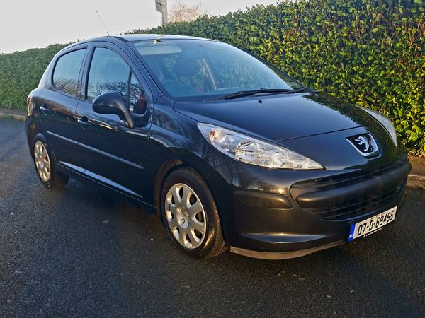 Peugeot 207 Hatchback, Petrol, 2007, Black
