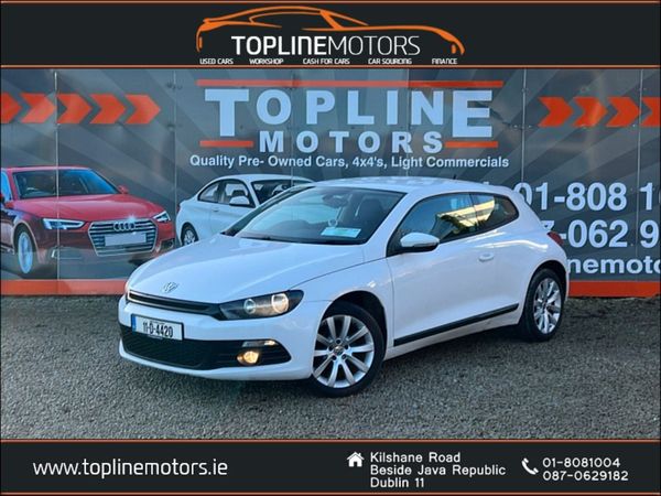 Volkswagen Scirocco Hatchback, Petrol, 2011, White