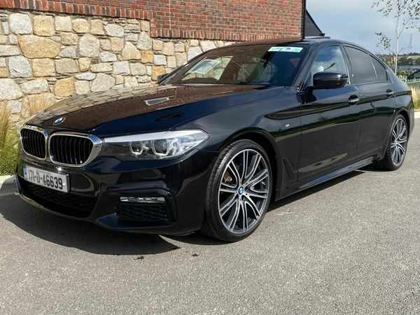 BMW 5-Series Saloon, Diesel, 2017, Black