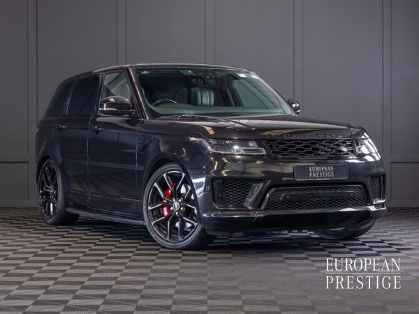 Land Rover Range Rover Sport SUV, Petrol Plug-in Hybrid, 2021, Black