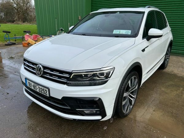 Volkswagen Tiguan SUV, Diesel, 2018, White