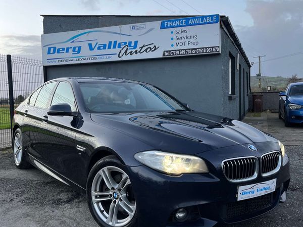 BMW 5-Series Saloon, Diesel, 2015, Blue