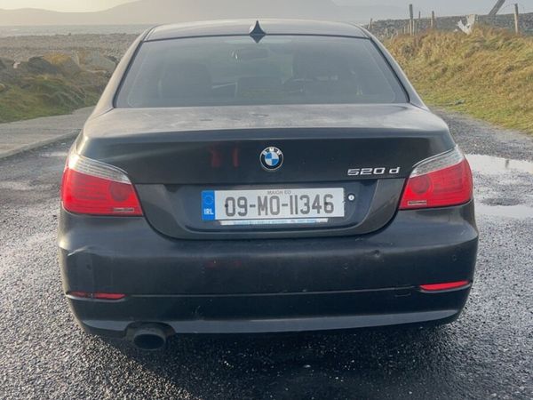 BMW 5-Series Saloon, Diesel, 2009, Black