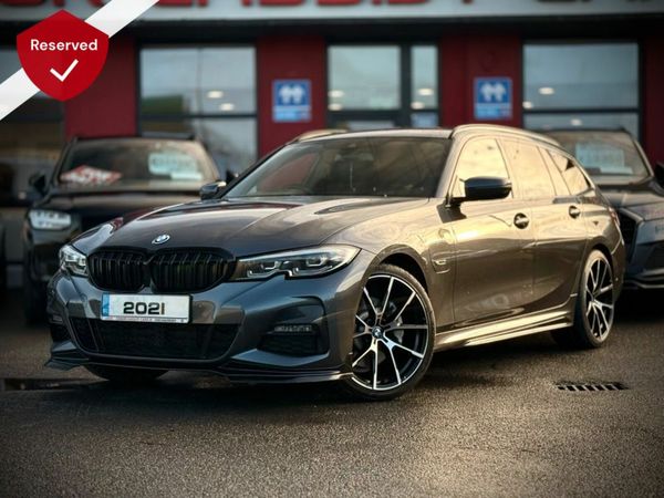 BMW 3-Series Estate, Petrol Hybrid, 2021, Grey
