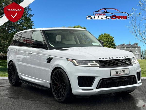 Land Rover Range Rover Sport Estate, Petrol Hybrid, 2021, White