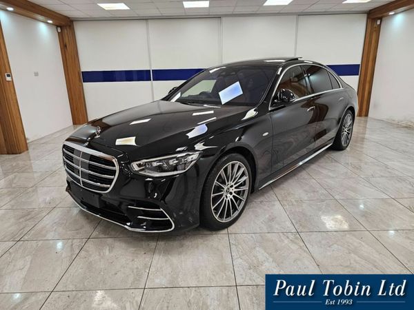 Mercedes-Benz S-Class Saloon, Petrol Plug-in Hybrid, 2025, Black